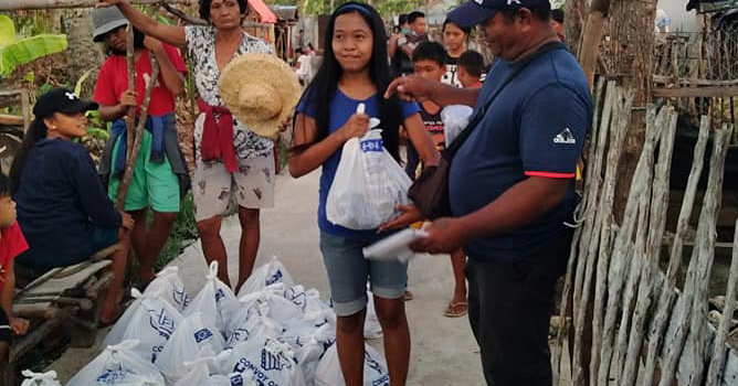 Eastern Samar Phillipines disaster relief